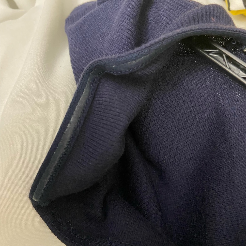 H&M Navy Off-shoulder Ribbed Body Suit - Picture 4 of 4